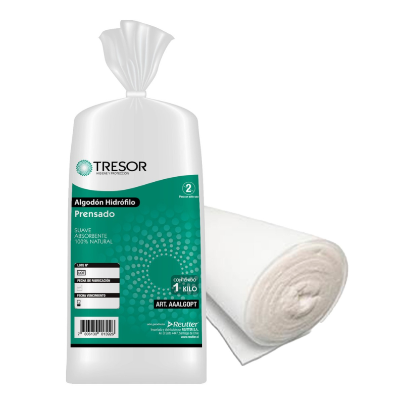 Algodón Hidrófilo Prensado 1 Kilo