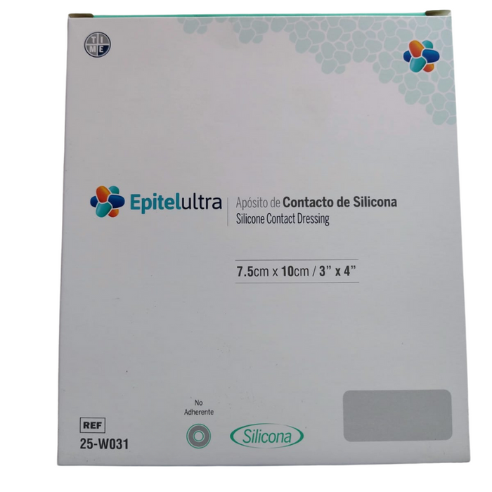 Apósito de Silicona 7.5 cm x 10cm Epitelultra