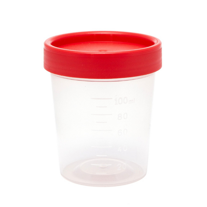 Frasco de Muestra Orina Estéril 100 ml