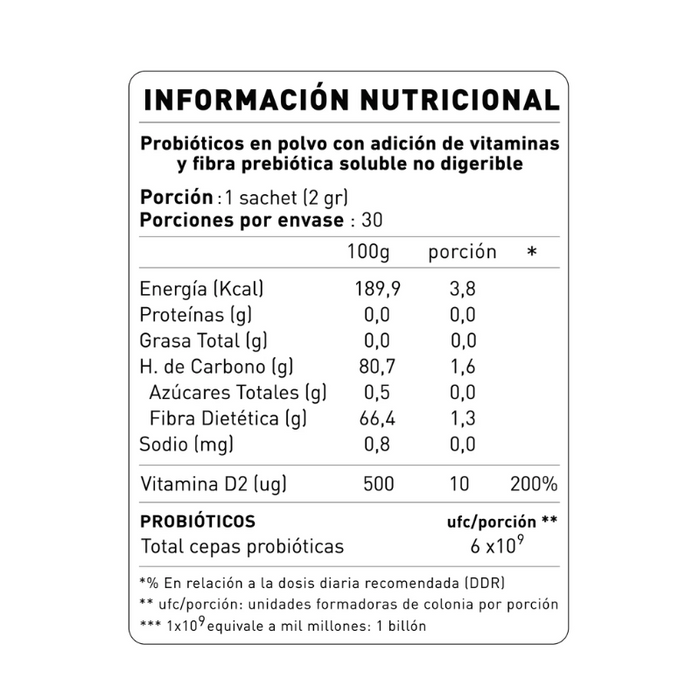 Probióticos Kids  NUP x 30 Sachets