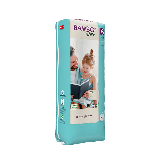 Pañal Bambo Nature Eco 6 x 40 Unidades