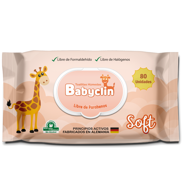 toallas humedas babyclin soft