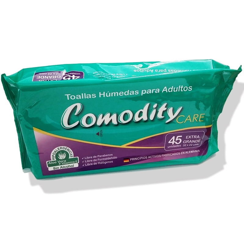 toallas humedas para adulto comodity care