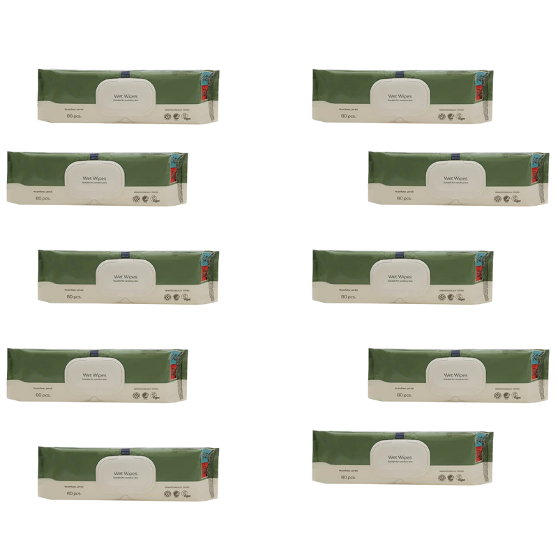 Abena -Caja 12 Paquetes Toallas Humedas 960 Unidades