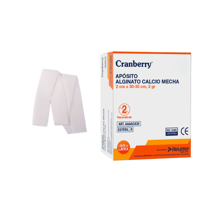 Apósito Alginato Calcio Mecha 2x 30 cm