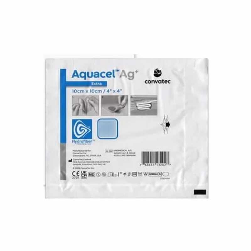 Apósito Aquacel  Extra Ag+ 10x10 cm