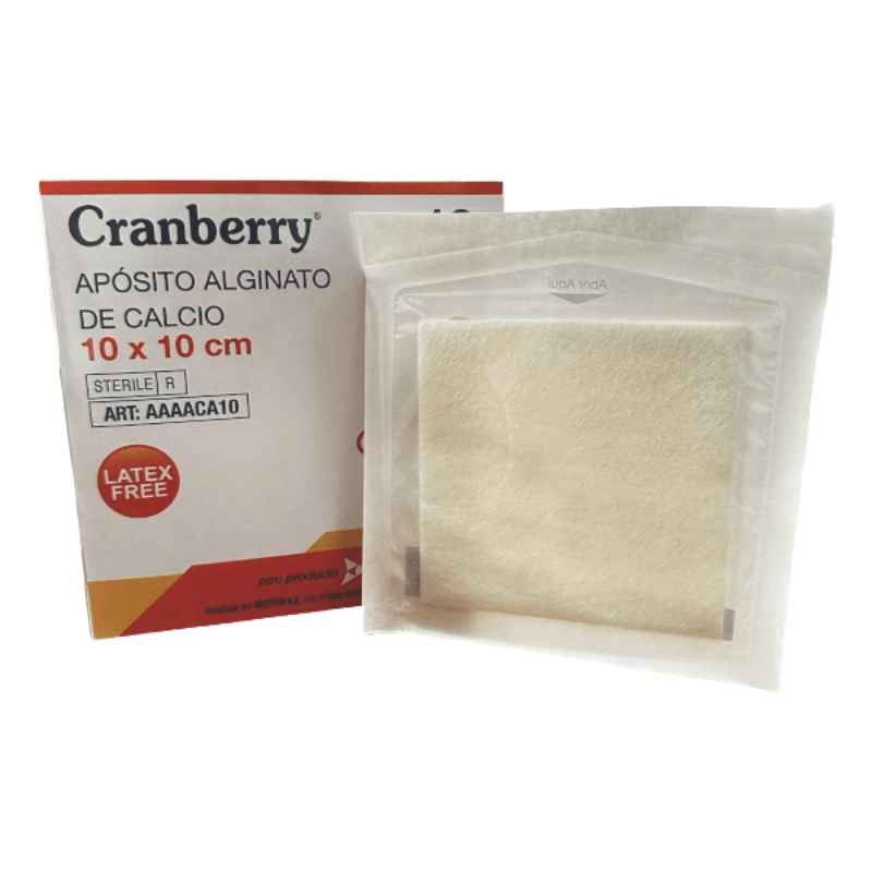 Apósito de Alginato de Calcio 10 x 10 cm