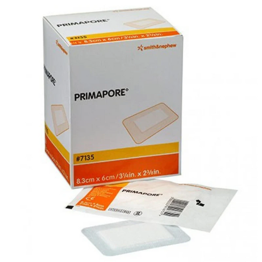 Caja Apósito Primapore 8.3cm x 6 cm x 50 Unidades