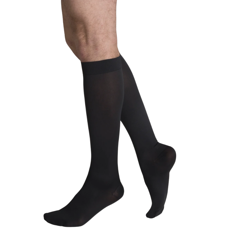 Calcetin Repomen Cotton Compresion 14/18mmHg Negro