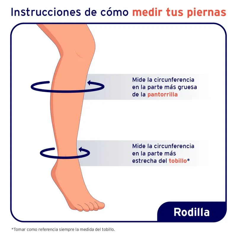 Calcetín Jobst UltraSheer 20/30 MmHg Hasta la Rodilla Beige