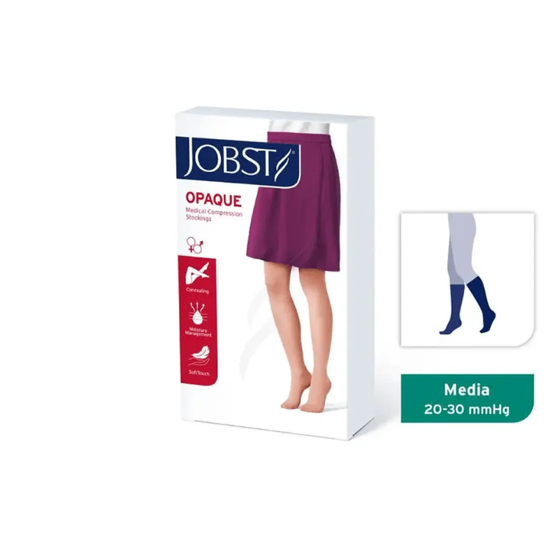 Calcetín Jobst UltraSheer 20/30 MmHg Hasta la Rodilla Beige