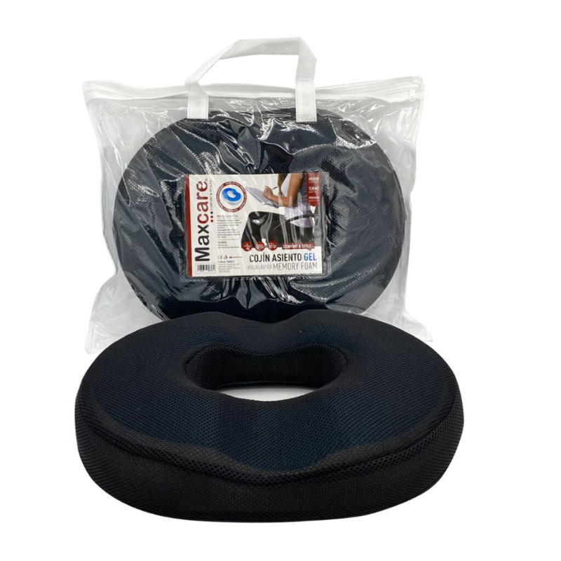 Cojín Picaron Ortopédico Asiento Viscoelástico Gel 44 X 35 X 7 cm
