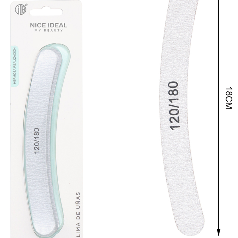 Lima de uñas curva x 2 Unidades