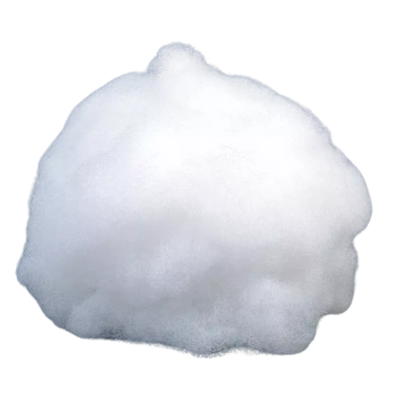 Fibra de Relleno Algodón Hipoalergénico Siliconado 1 Kg