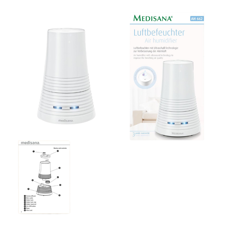 Humidificador de Aire Medisana AH 662
