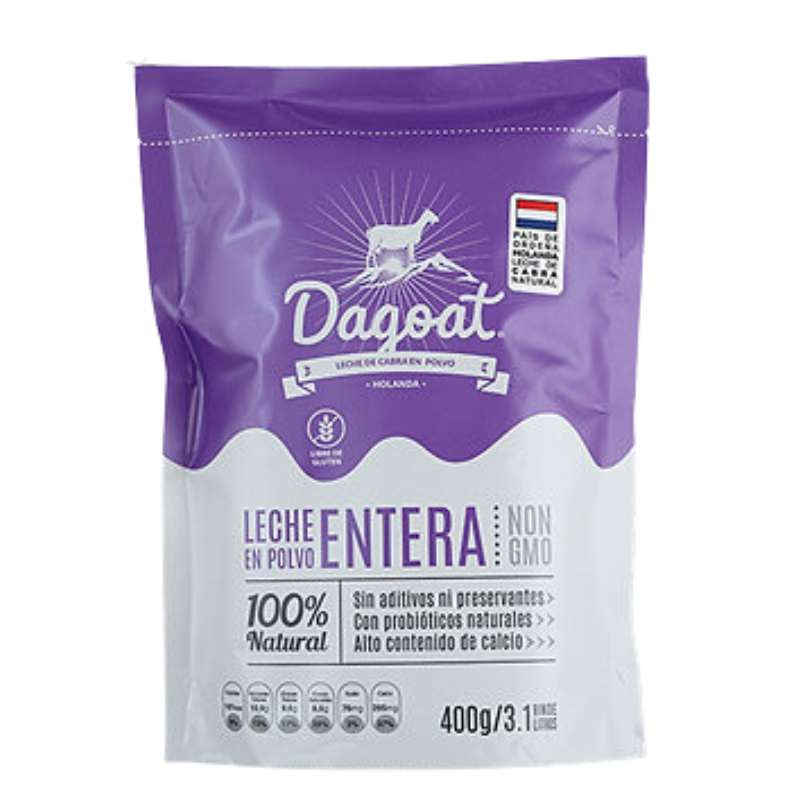 Leche de cabra entera - Dagoat - 400GR