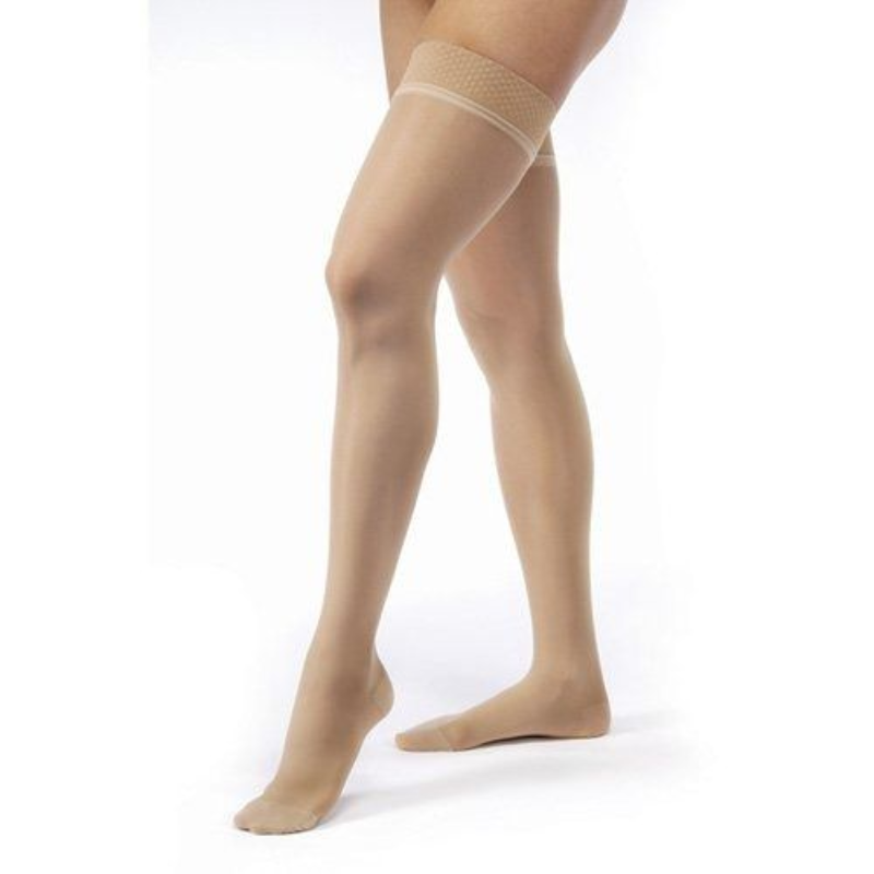 Media Muslo Compresiva Jobst Ultrasheer 20/30 mmHg- Beige