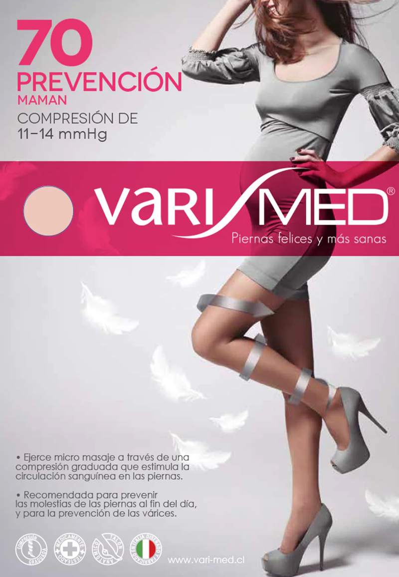 Panty Mamam Varimed 70 Compresión 11/14 mmHg - Beige