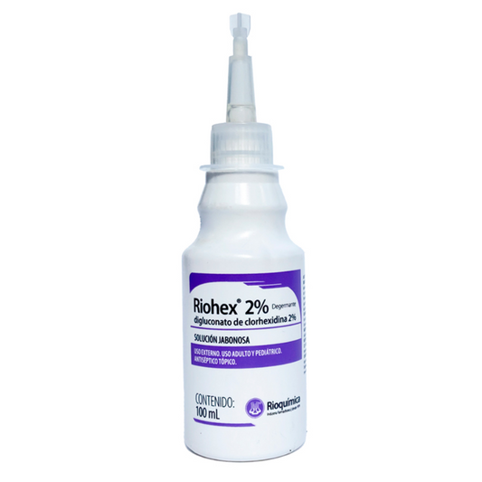 Riohex 2% Clorhexidina Gluconato Jabón Liquido 100ml