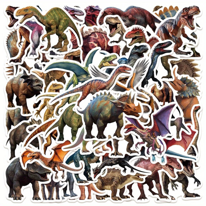 Sticker Dinosaurios Bolsa x 50 Unidades