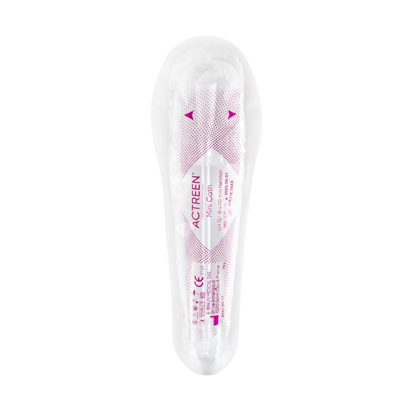 Sonda Nelaton Pre-Lubricada Femenina N°12  4.0 mm ( Actreen Mini Cath )