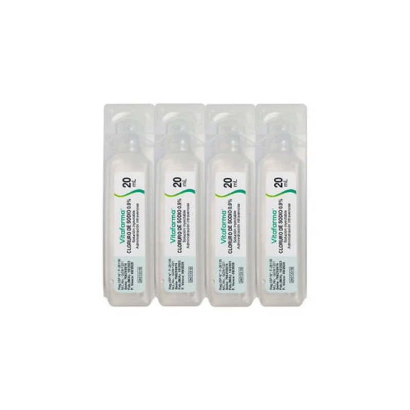 Pack 10 Ampollas Suero Fisiologico 20ml