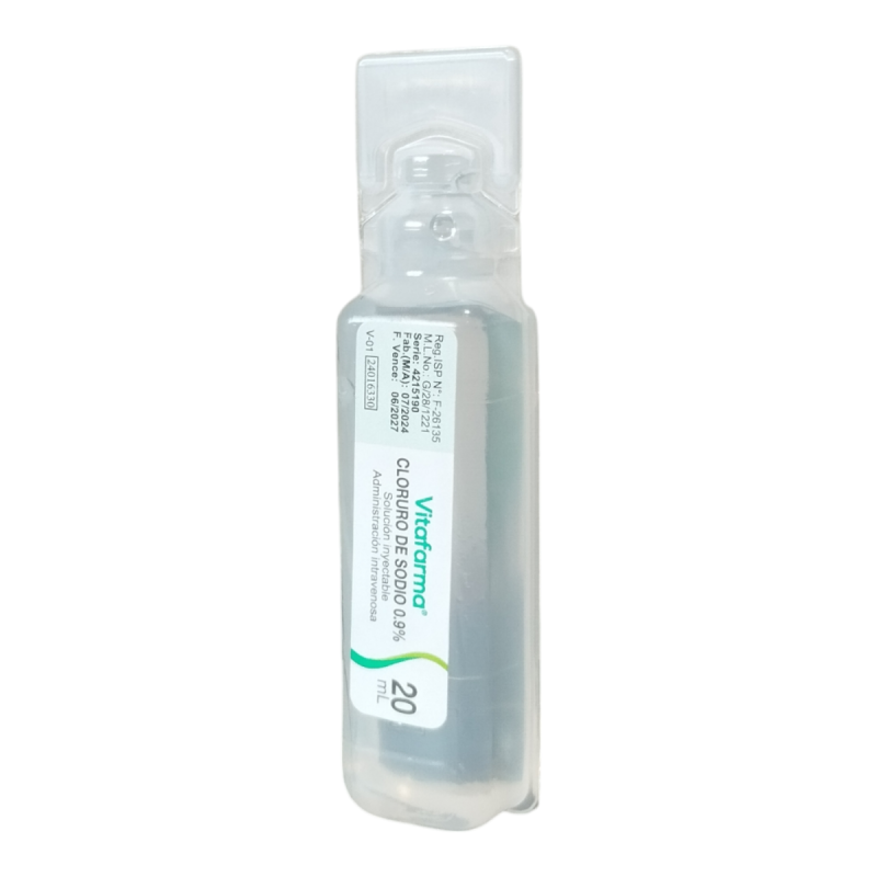 Suero Fisiológico 0.9%  20 ml