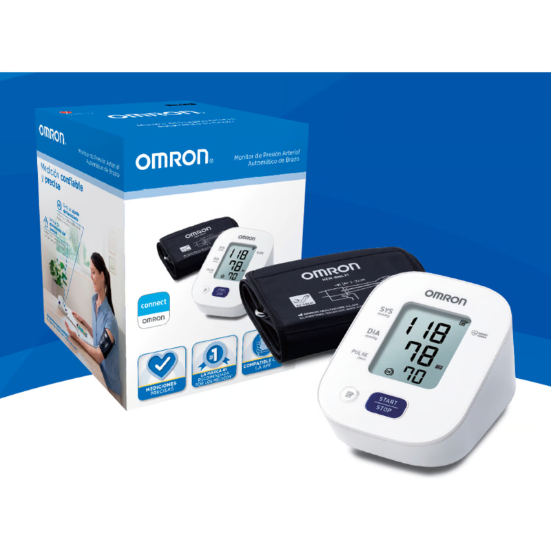 Toma Presión de Brazo Digital Omron HEM-7142