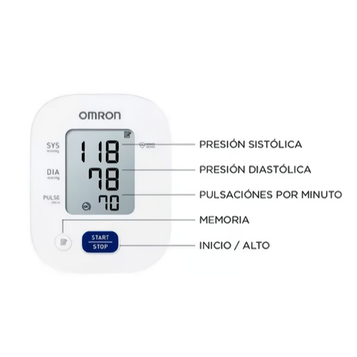 Toma Presión de Brazo Digital Omron HEM-7142