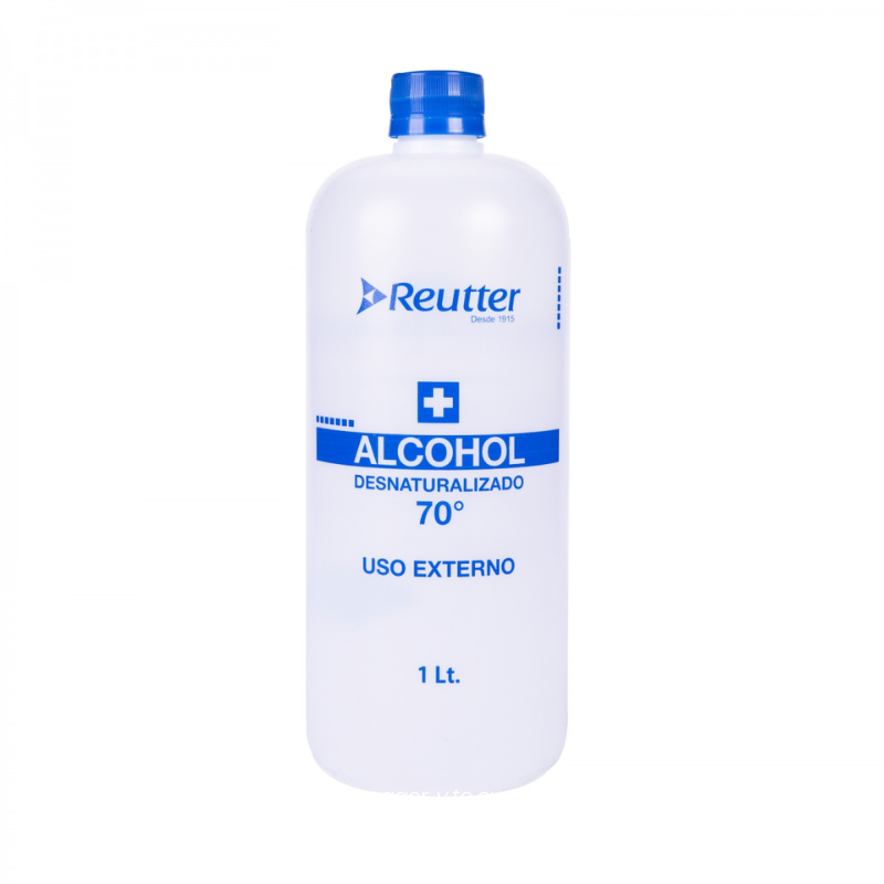 ALCOHOL DESNATURALIZADO 70° - 1000 ML