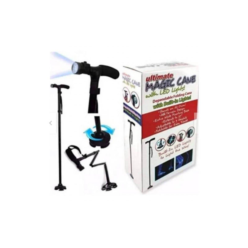Bastón Plegable Con Luz