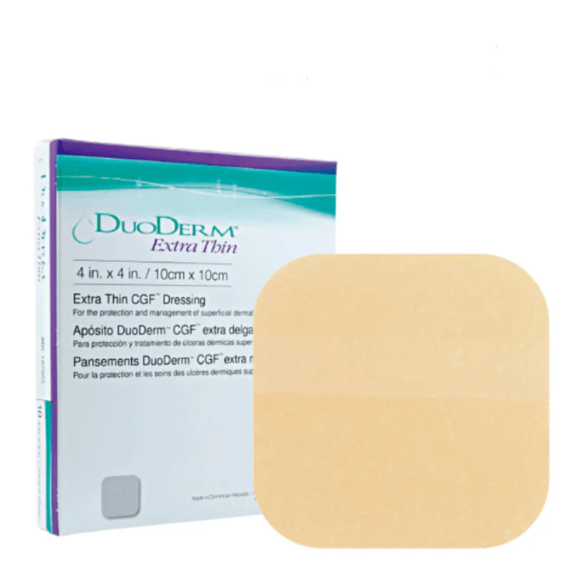 Pack 5  Unidades Apósito Duoderm Extra Thin 10cm x 10 cm