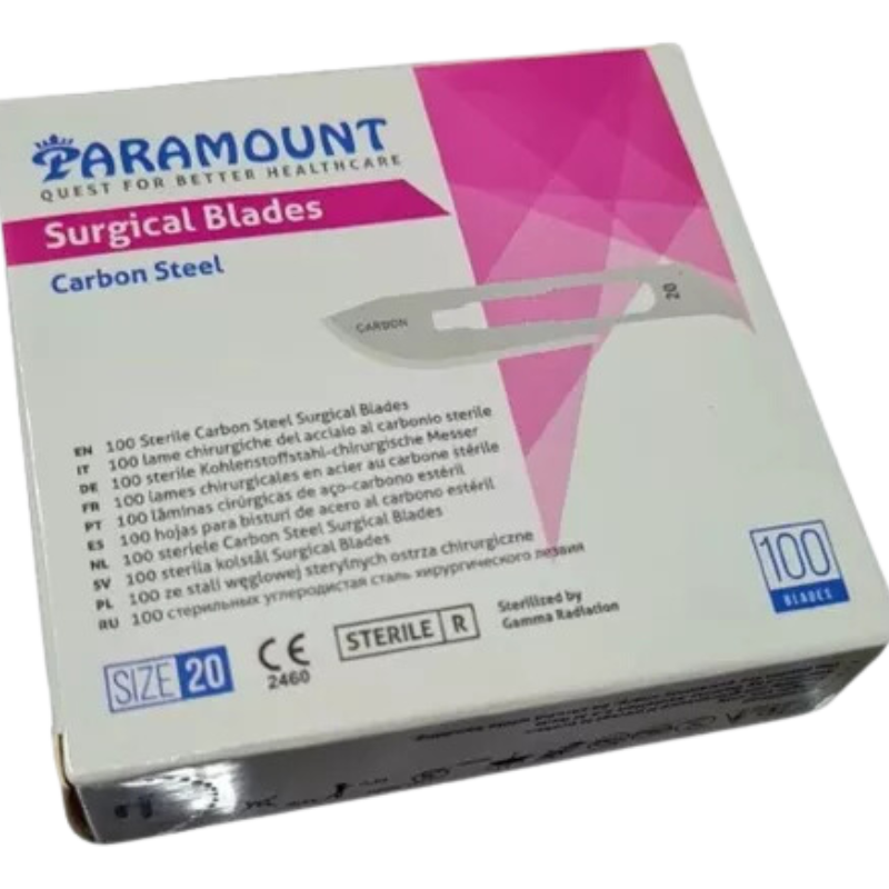 Caja Hoja de Bisturí N20 x 100  Unidades