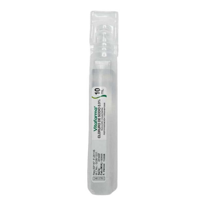 Suero Fisiologico 0.9 % 10 ml Vitafarma