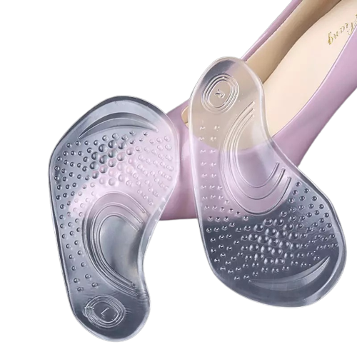 Cojín de Comodidad de Silicona para Metatarso y  Soporte de Arco