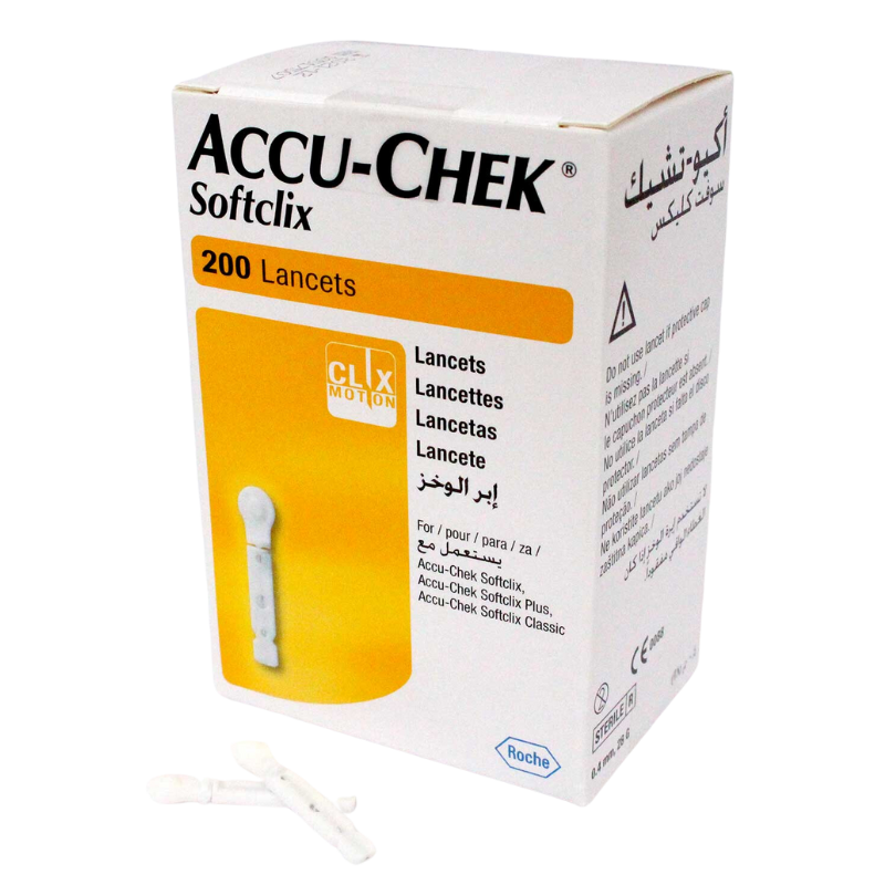 Lancetas Accu-Chek Softclix 200 Unidades