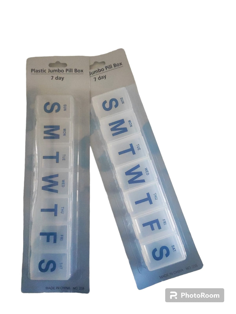 Pastillero Semanal 1 Horario - Grande