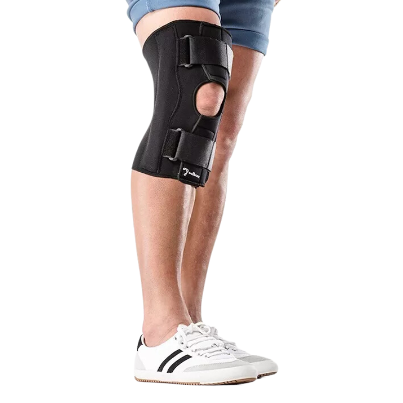 Rodillera con Articulación- Soporte de Neoprene  Talla S