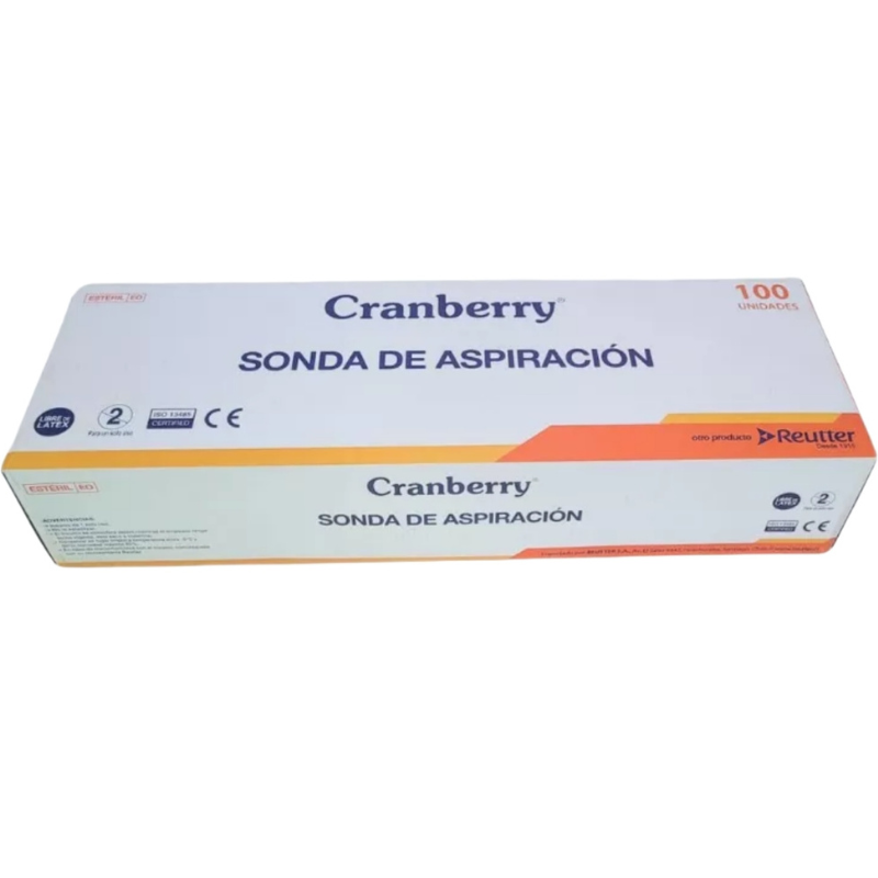 Caja Sonda de Aspiración N°14 por 100 Unidades