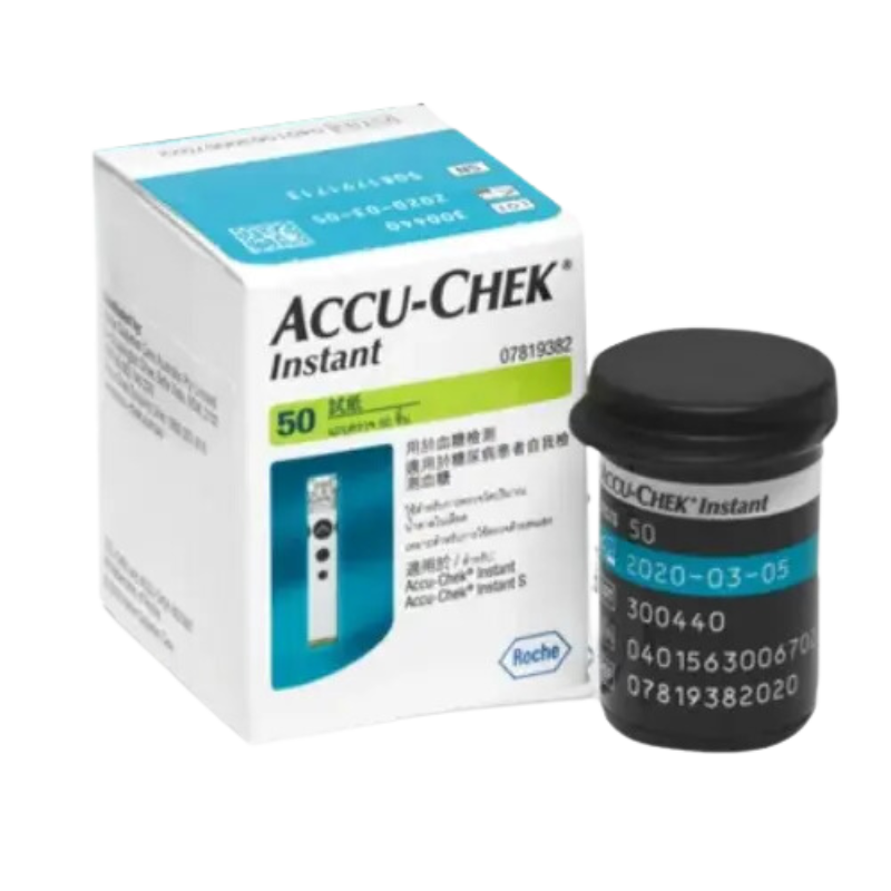 Tiras Reactivas Accu-Chek Instant-50 Unidades
