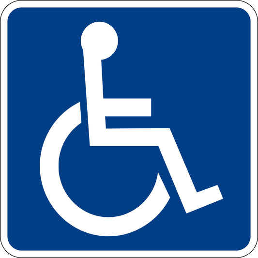Autoadhesivo Silla de Ruedas
