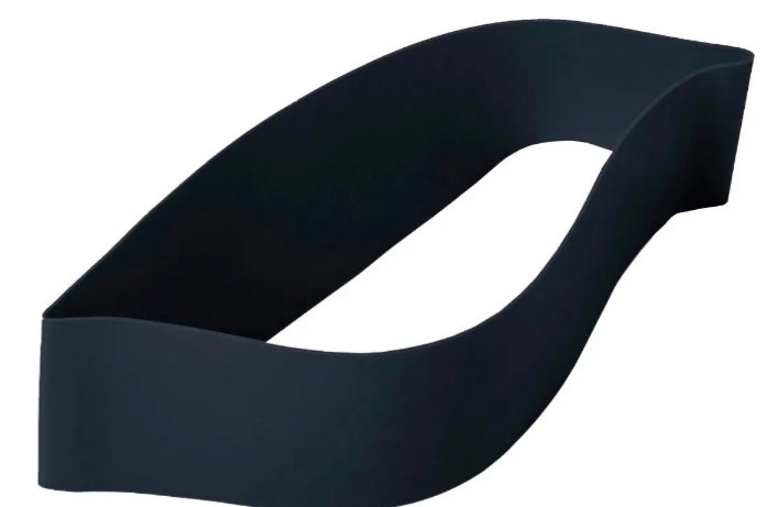 Banda Circular Negra Resistencia Extra Fuerte