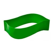 Banda Circular Verde Resistencia Extra Suave
