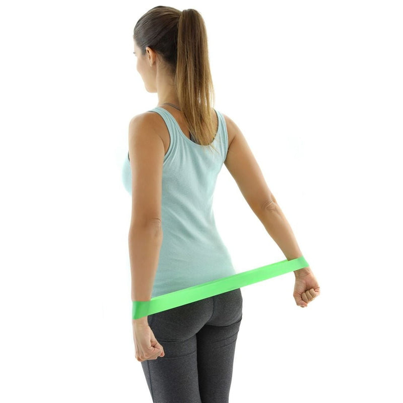 Banda Circular Verde Resistencia Extra Suave