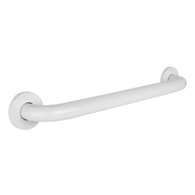 BARRA DE BAÑO ACERO INOXIDABLE BLANCA