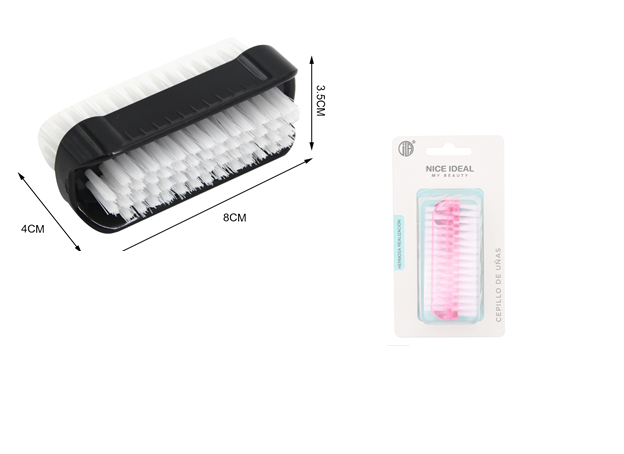Cepillo de uñas doble para manos y pies