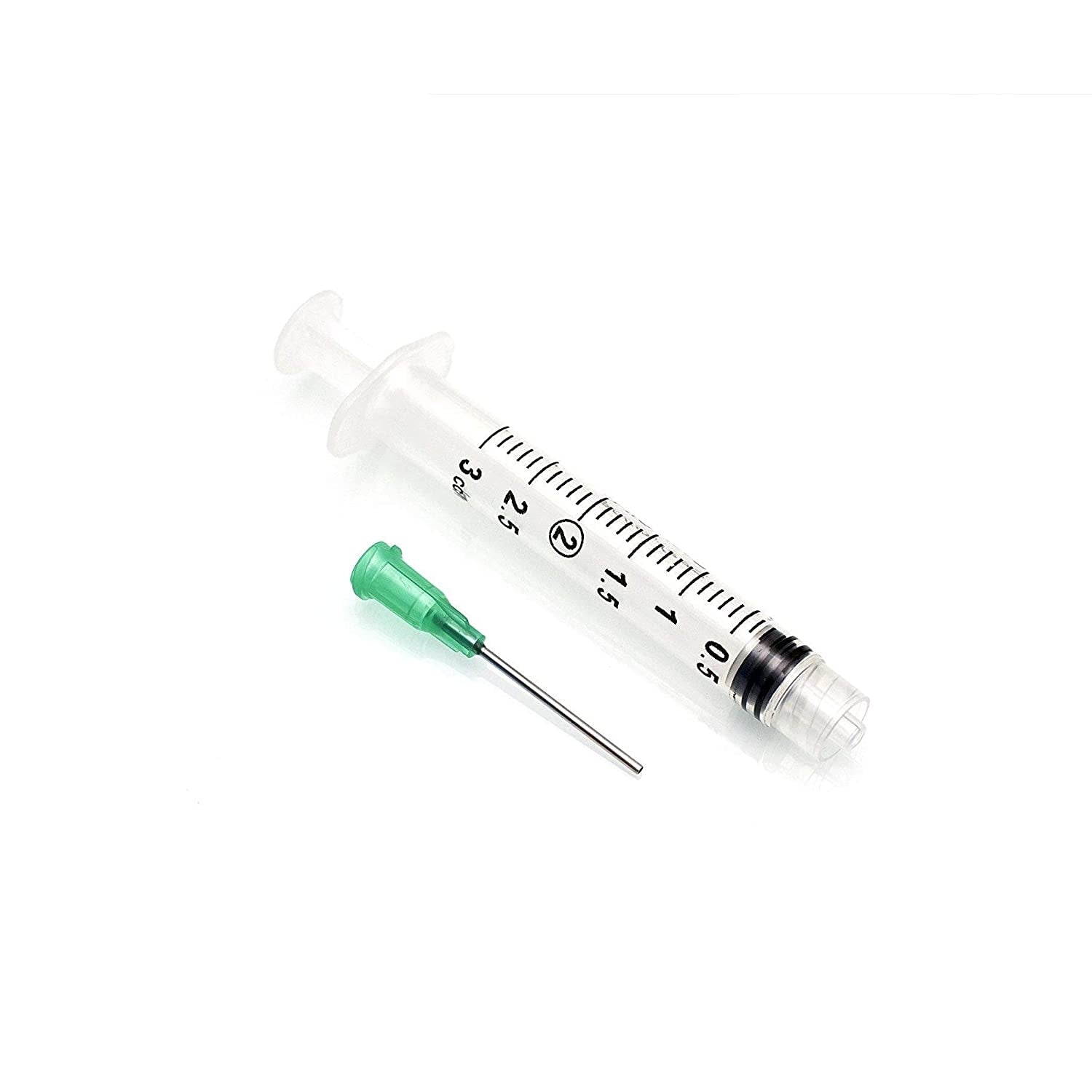 Jeringa Desechable 3ml  con Aguja de 21g
