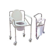 Silla Wc portátil con ruedas