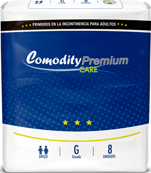 Pañal Anatómico Grande Comodity Premium