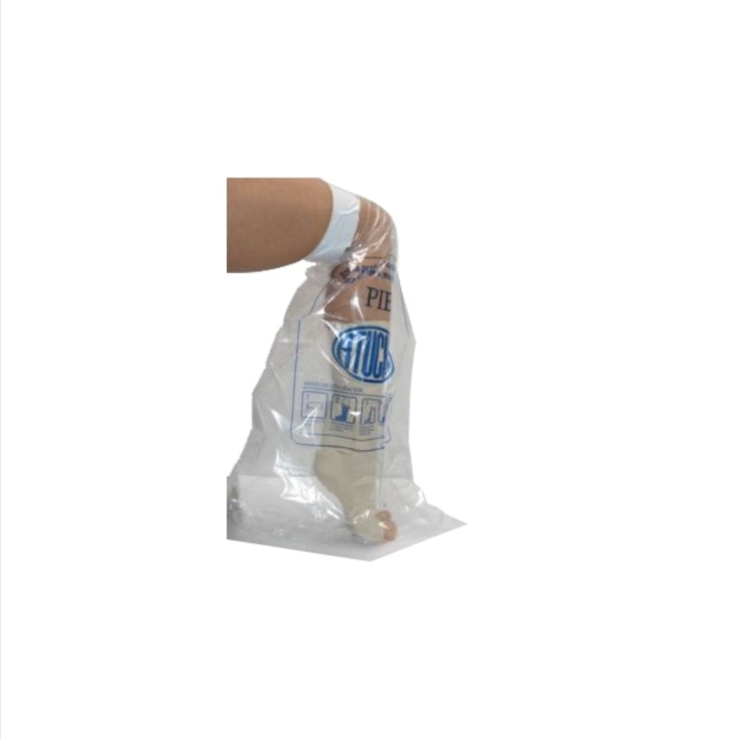 Manga protectora de pie desechable